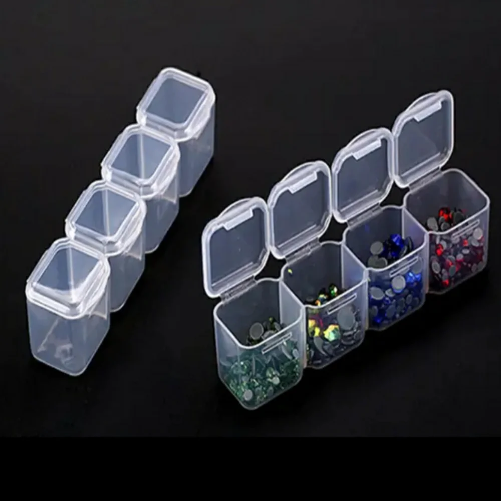 NEW 28 Grid Plastic Adjustable Jewelry Storage Travel Organizer